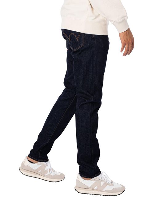 Edwin Blue Slim Tapered Kaihara Jeans for men