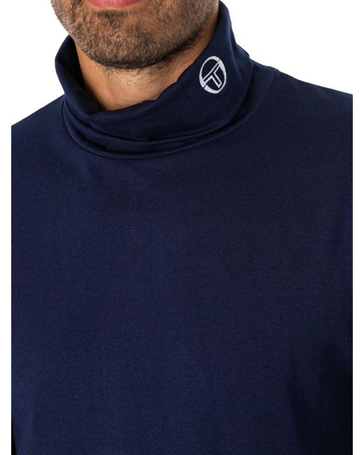 Sergio tacchini roll clearance neck