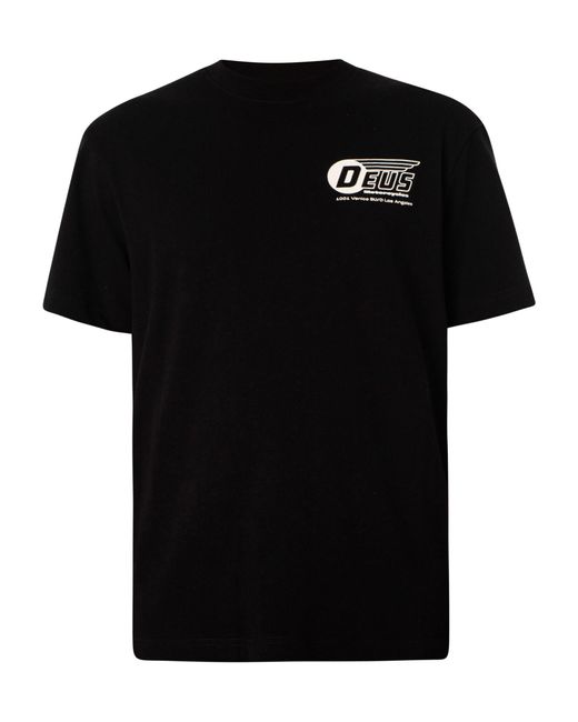 Deus Ex Machina Black Stranger T-shirt for men
