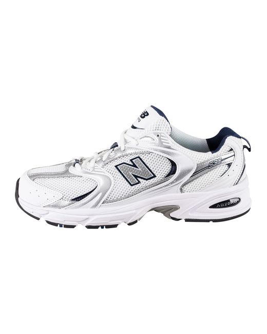 New Balance White 530 Running Mesh Trainers for men