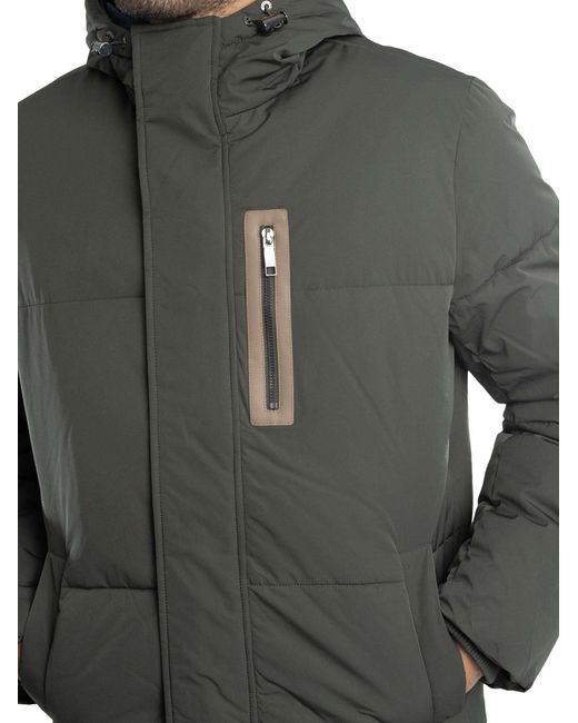 Ted Baker Gray Kinmont Puffer Jacket for men