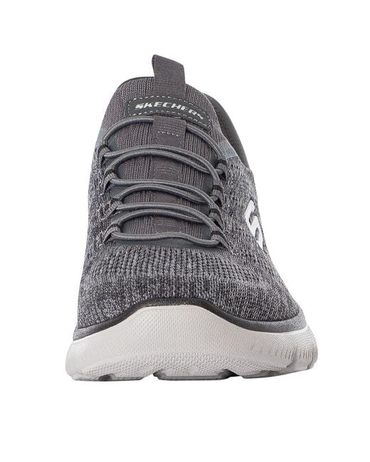 Skechers Gray Slip-ins Summits Key Pace Trainers for men