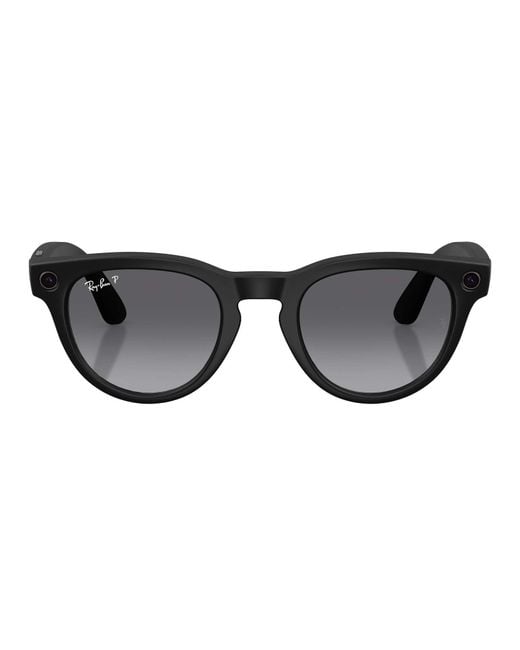 Ray-Ban Black Headliner Meta Gen 2 Sunglasses for men
