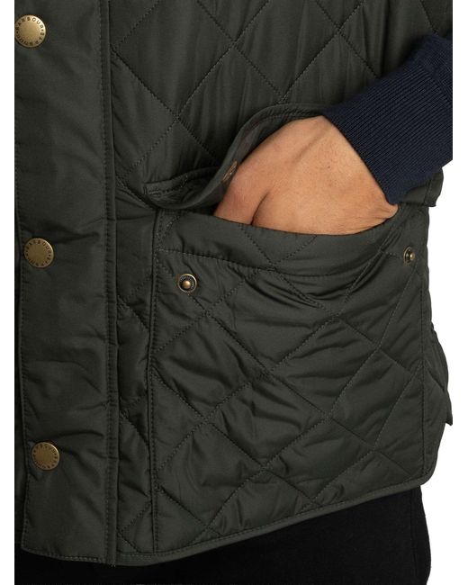 Barbour Black Lowerdale Gilet for men