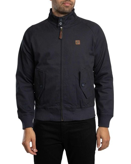 Trojan Blue Harrington Jacket for men