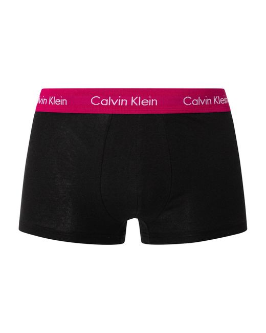 Calvin Klein Black Low Rise Trunks for men