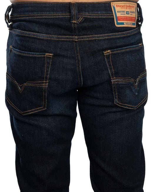 DIESEL Blue 1986 Larkee Regular Jeans for men