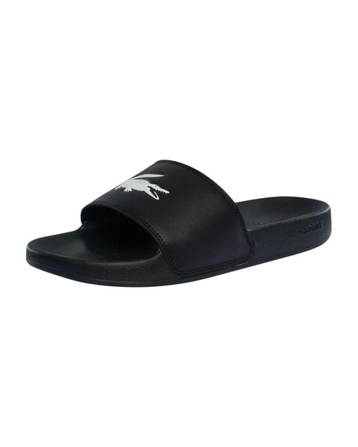 Lacoste Black Serve 0.0 125 1 Cma Sliders for men