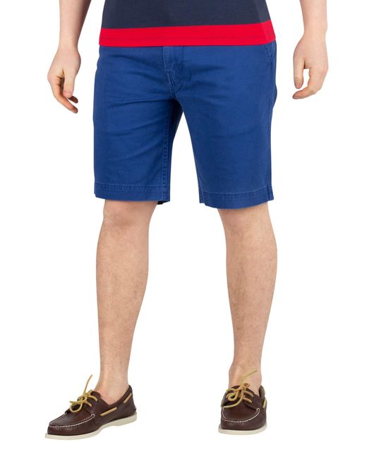 Levi's 502 True Chino Shorts in Blue 