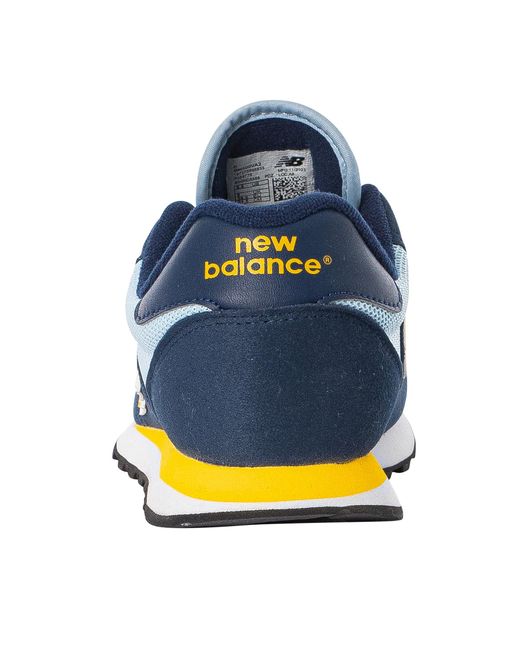 New Balance Blue 500 Suede Trainers for men