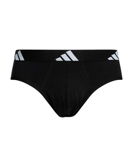 Adidas Blue 3 Pack Active Flex Cotton Briefs for men