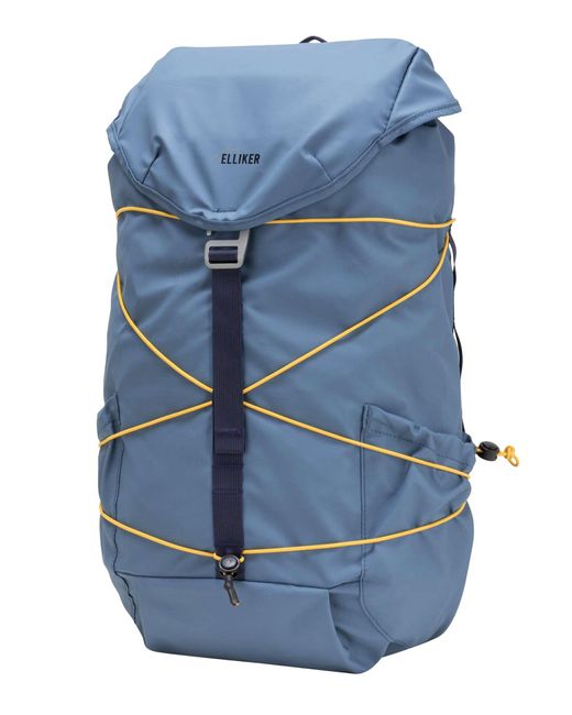 Elliker Blue 22l Wharfe Flap Over Backpack for men