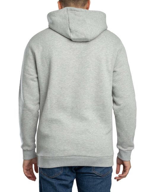 Ellesse Gray Logo Pullover Hoodie for men