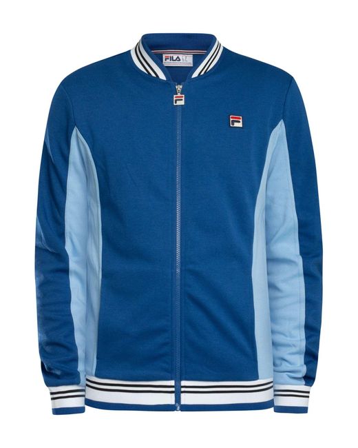 Fila Blue Settanta Baseball Track Jacket for men