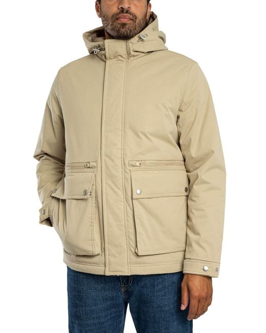 Jack & Jones Natural Wolf Parka Jacket for men