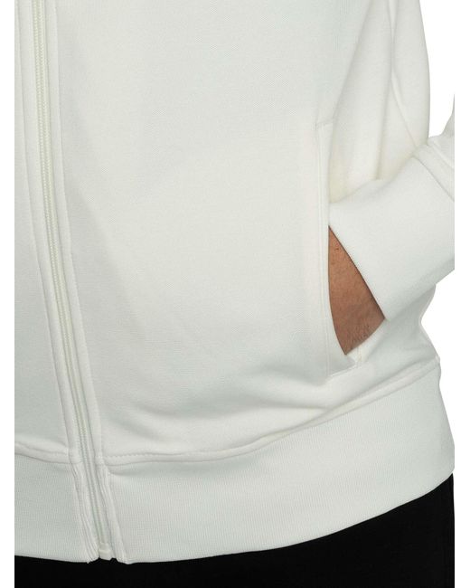 Ellesse White Vicenza Track Jacket for men