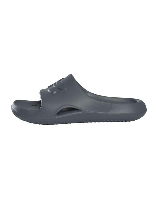 Under Armour Blue Locker Sliders for men