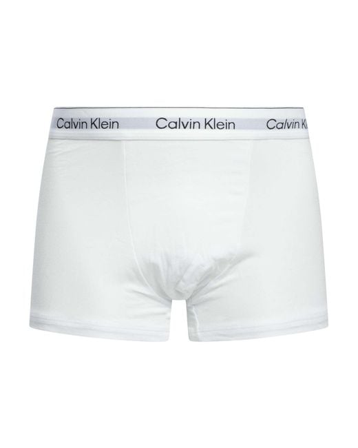Calvin Klein Black 3 Pack Relaxed Fit Trunks for men