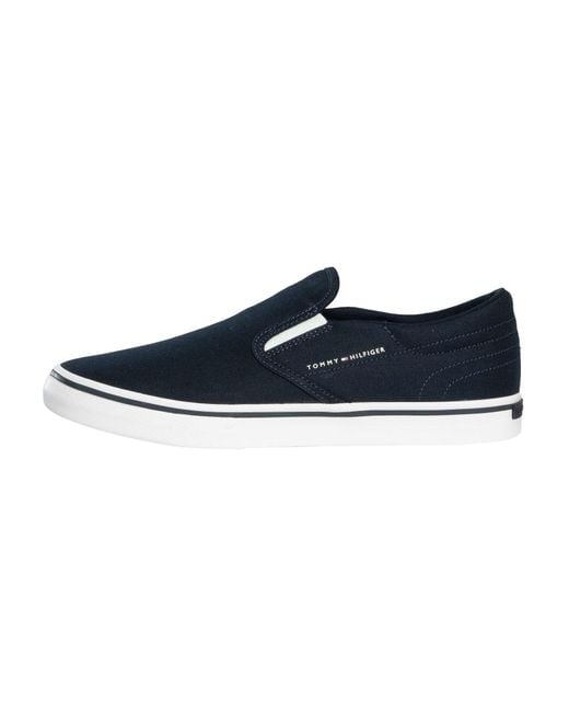 Tommy Hilfiger Blue Core Slip On Trainers for men