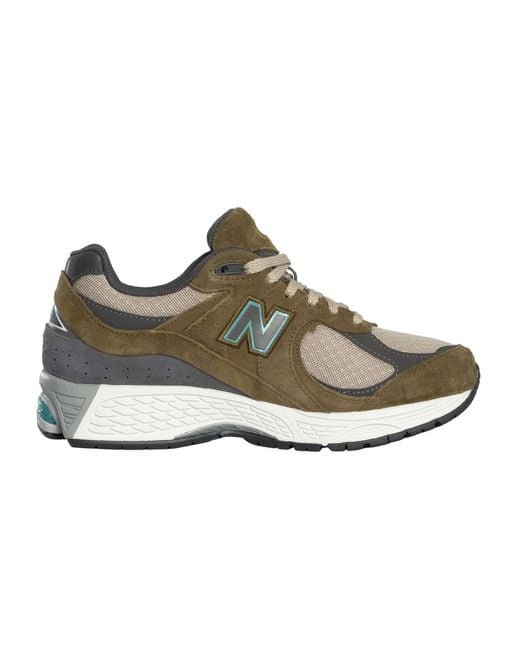 New Balance Green U2002 Textile Trainers for men