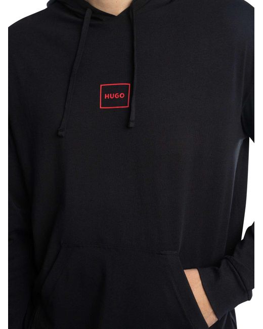 HUGO Blue Laze Lounge Pullover Hoodie for men