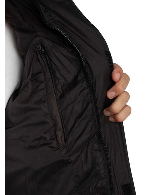 Superdry Black Non Hooded Tech Puffer Jacket for men