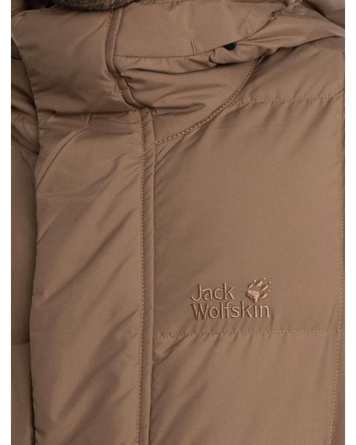 Jack Wolfskin Brown Frozen Lake Jacket for men
