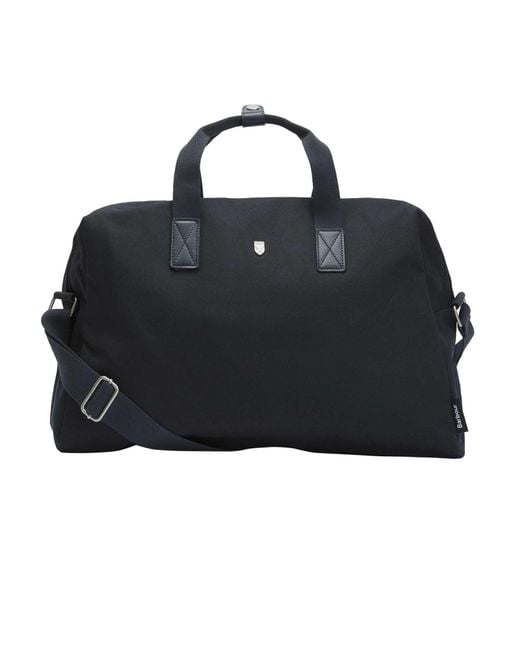 Barbour Blue Cascade Flight Bag for men
