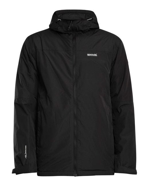 Regatta Black Thornridge Waterproof Insulated Jacket for men