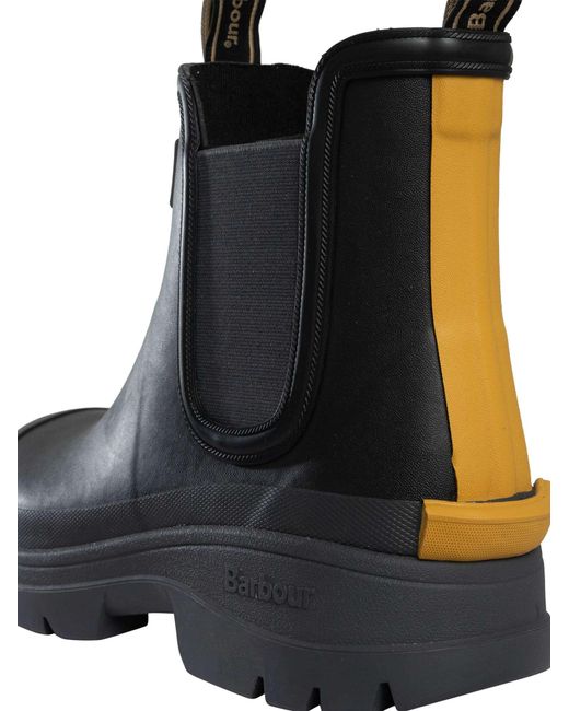 Barbour Black Nimbus Wellington Boots for men