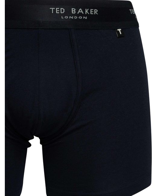 Ted Baker Blue 3 Pack Boxer Briefs for men