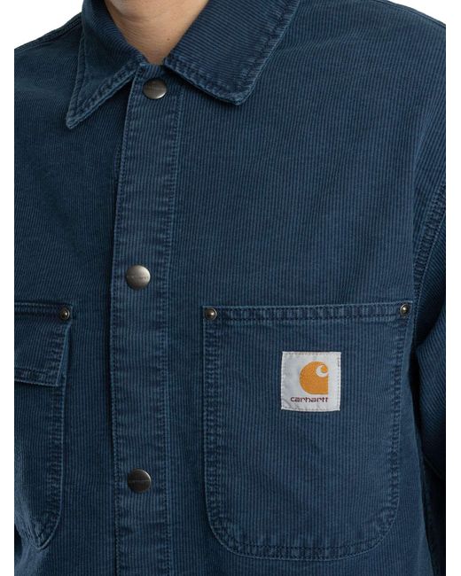 Carhartt Blue Parrish Overshirt for men