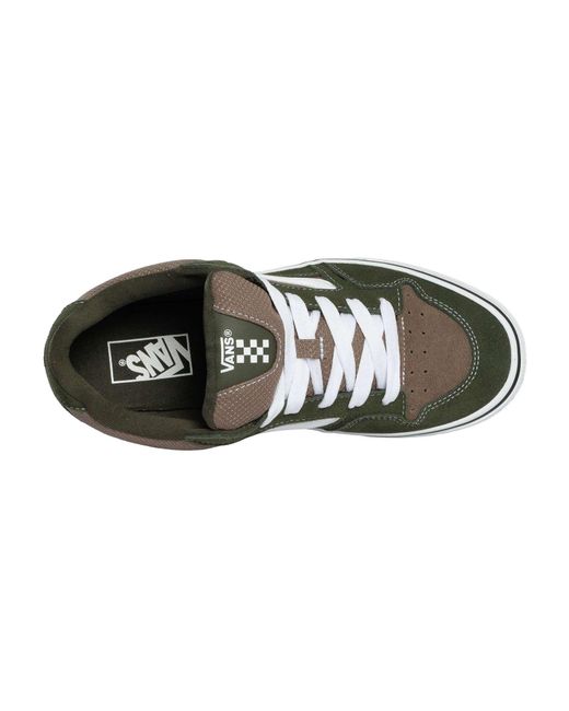 Vans Green Caldrone Suede Trainers for men