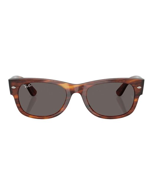 Ray-Ban Brown Mega Wayfarer Ii Sunglasses for men