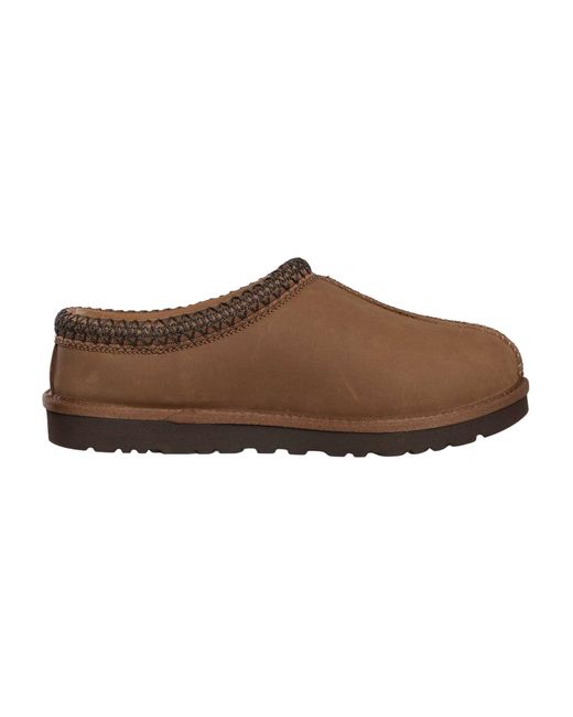 Ugg Brown Tasman Ii Nubuck Slippers for men