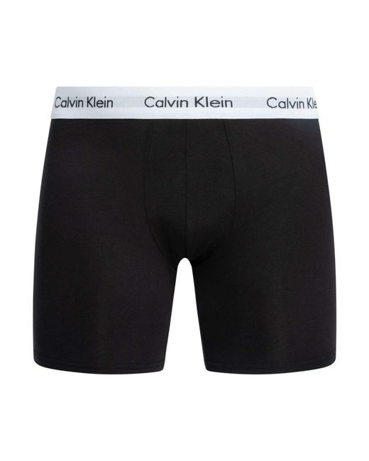 Calvin Klein Black 3 Pack Boxer Briefs for men