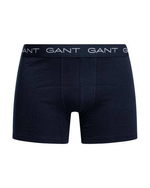 Gant Blue 3 Pack Boxer Briefs for men