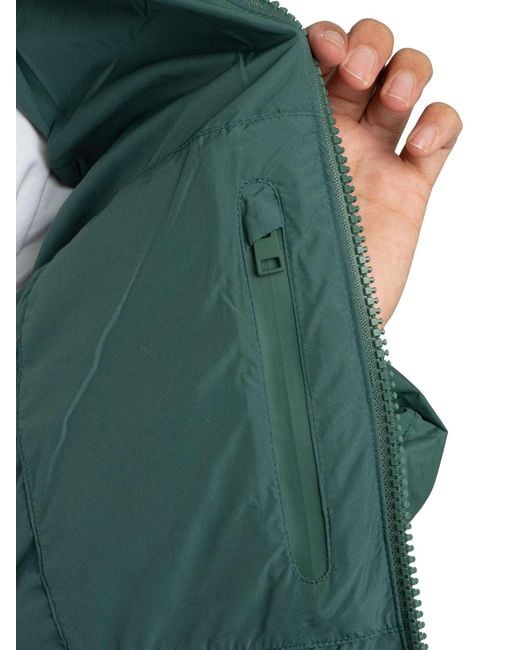 Lyle & Scott Green Welded Puffer Jacket for men