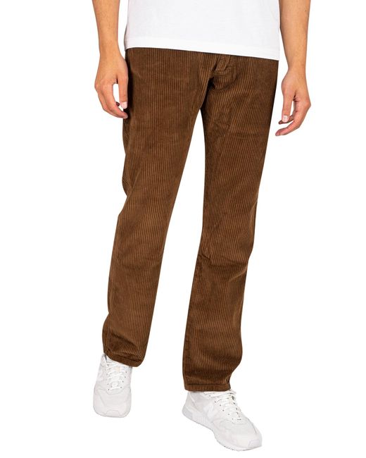 Lois Jeans New Dallas Jumbo Cord Jeans in Brown for Men | Lyst