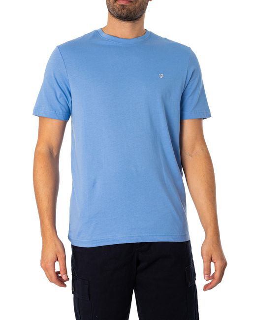 Farah Blue Eddie T-shirt for men