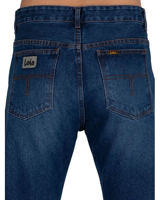 Lois Blue Dario Boot Jeans for men