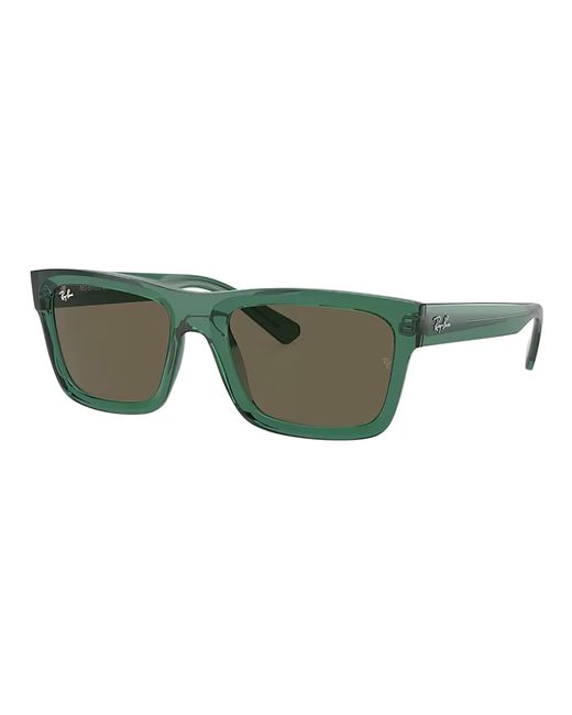 Ray-Ban Green Warren Retro Sunglasses for men