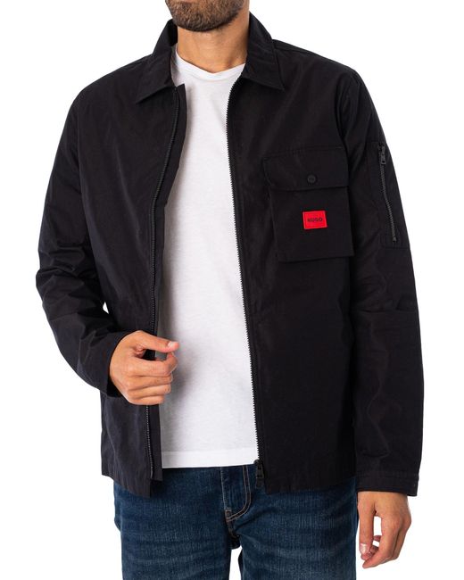 HUGO Black Emmond Lightweight Jacket for men