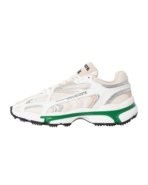Lacoste White L003 2K24 Sneakers for men