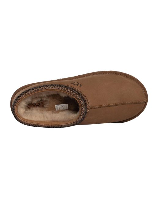 Ugg Brown Tasman Ii Nubuck Slippers for men