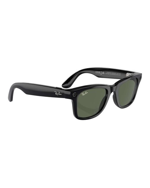Ray-Ban Green 53mm Meta Wayfarer Glasses for men