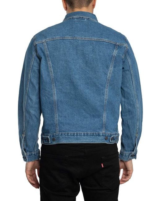 Levi's Blue The Trucker Jacket for men