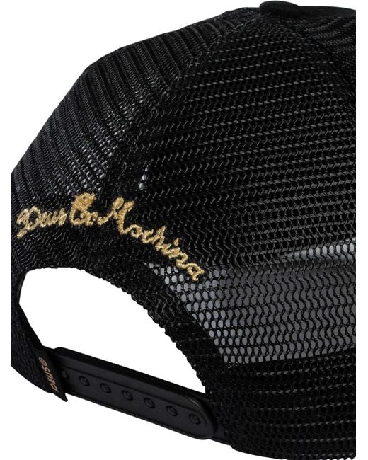Deus Ex Machina Black Malden Trucker Cap for men