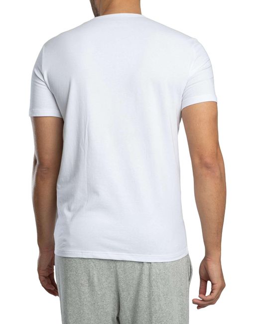 Emporio Armani Blue 2 Pack Lounge Crew Neck Icon T-shirt for men