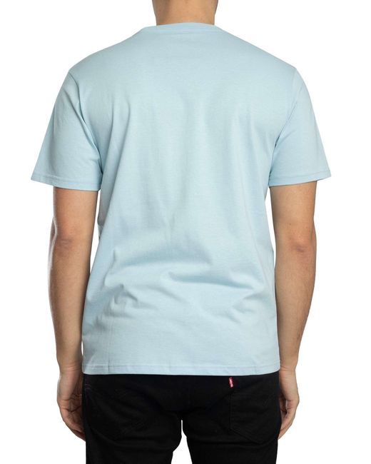 Carhartt Blue Pocket T-shirt for men